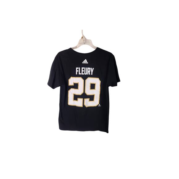 Excellent Condition Mark Andre Fleury Vegas Golden Nights T men's large - Picture 2 of 3
